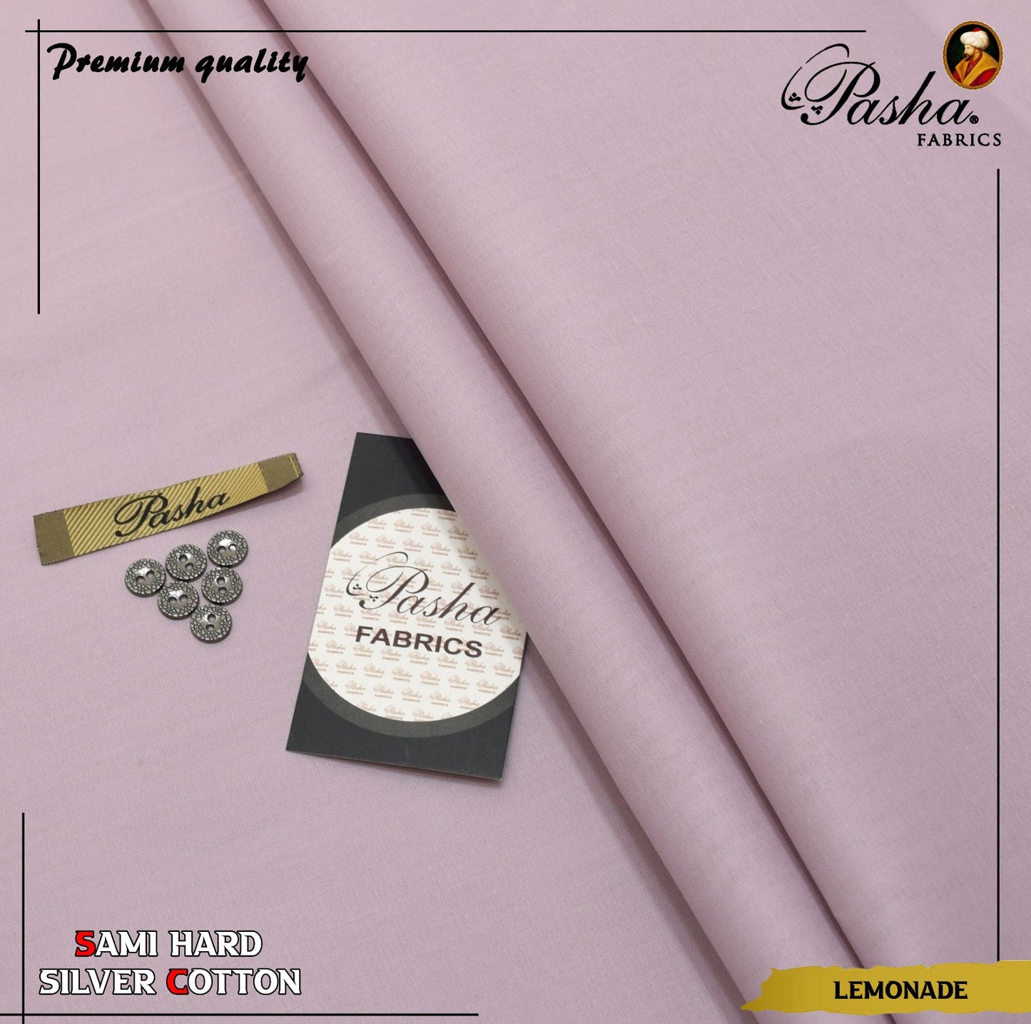 Pasha Sami hard silver cotton