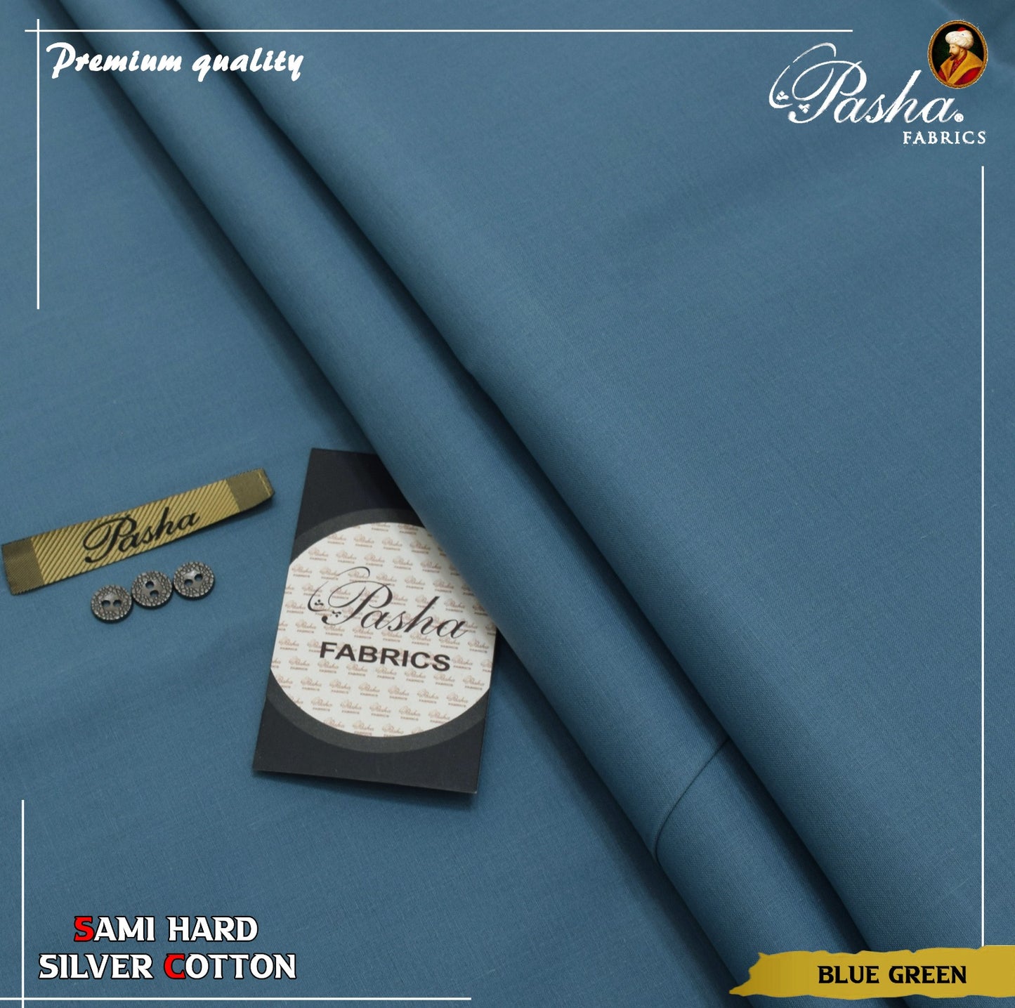 Pasha Sami hard silver cotton